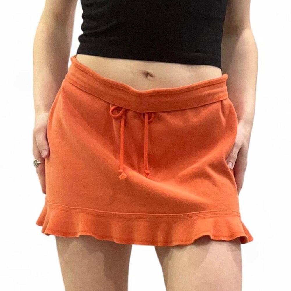 Orange M express mini skirt miniskirt